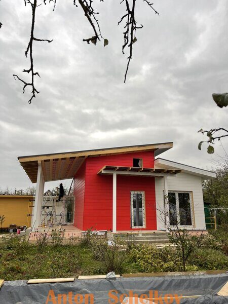 Каркасный дом 75 м2 54
